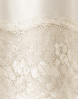 Top dentelle écru Natacha