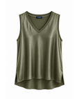 Top kaki col V