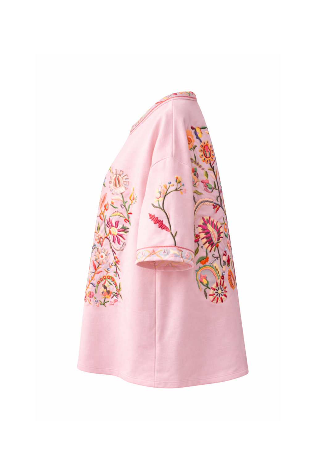 T-Shirt FLORAL-Universum Rosa