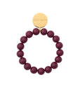 Mini Beads Flex Bracelet Berry Vanessa Baroni