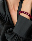 Mini Beads Flex Bracelet Berry Vanessa Baroni