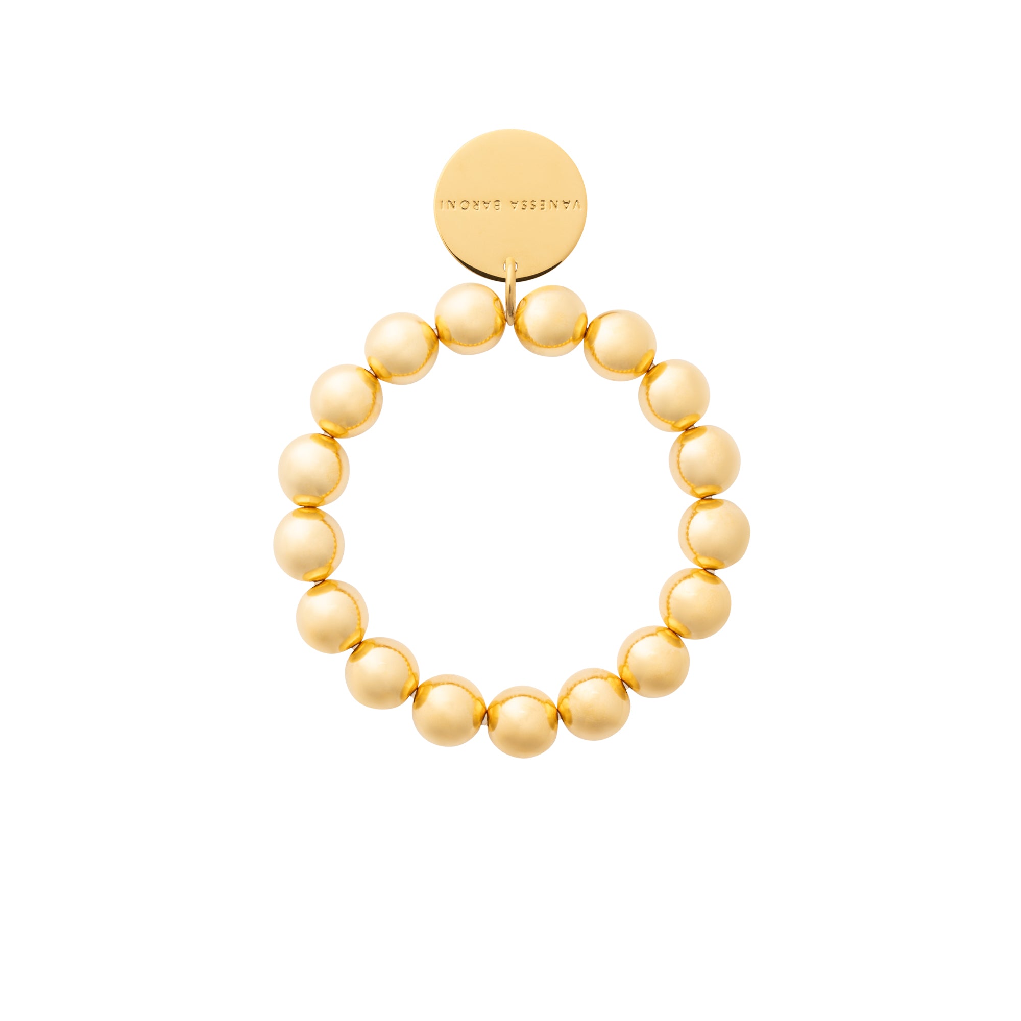 Mini Beads Flex Bracelet gold Vanessa Baroni