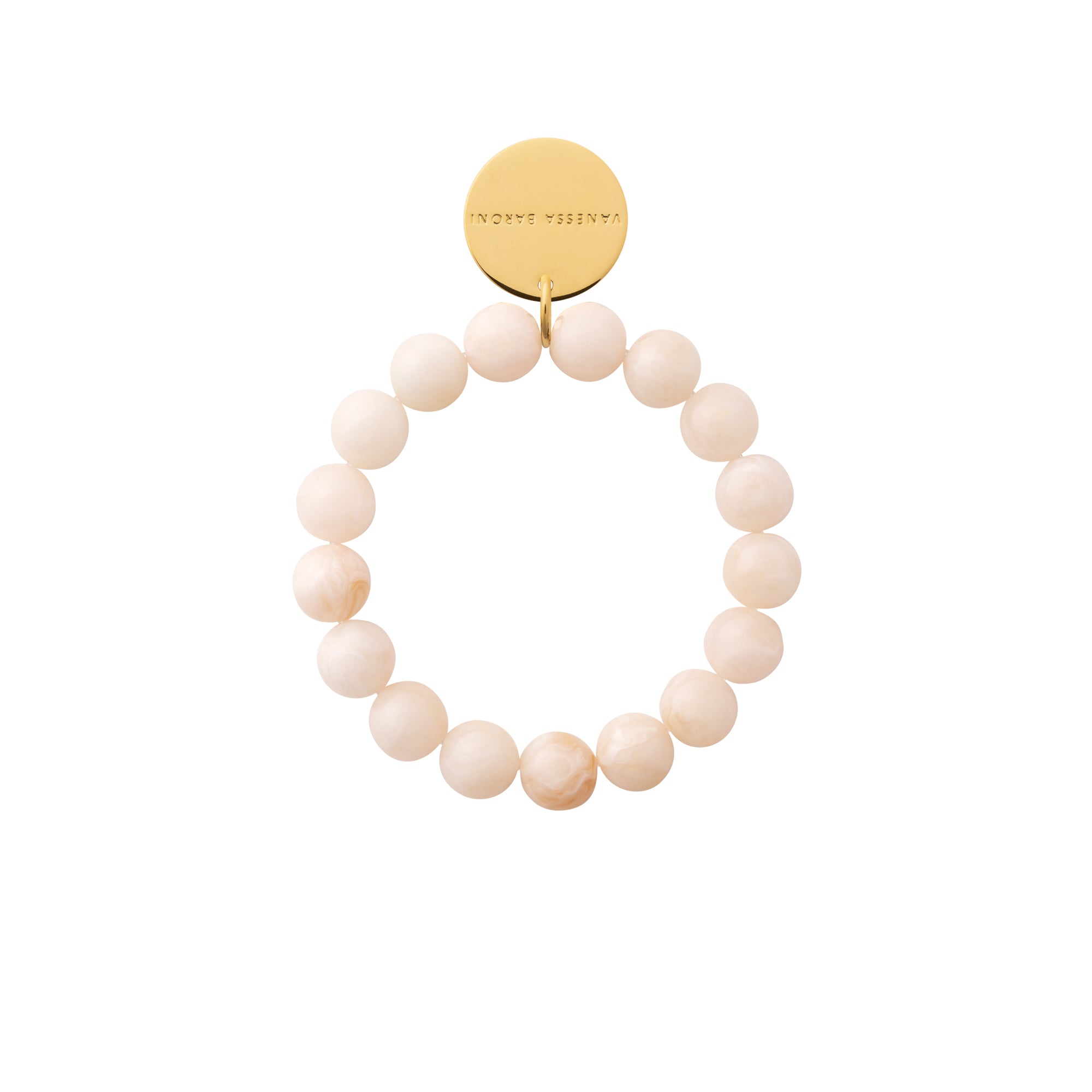 Mini Beads Flex Bracelet latte Vanessa Baroni