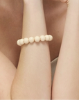 Mini Beads Flex Bracelet latte Vanessa Baroni