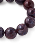 Beads Flex Bracelet Aubergine marble Vanessa Baroni
