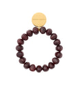 Mini Stone Flex Bracelet bordeaux marble Vanessa Baroni