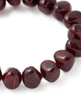 Mini Stone Flex Bracelet bordeaux marble Vanessa Baroni