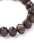 Mini Stone Flex Bracelet dark brown marble Vanessa Baroni