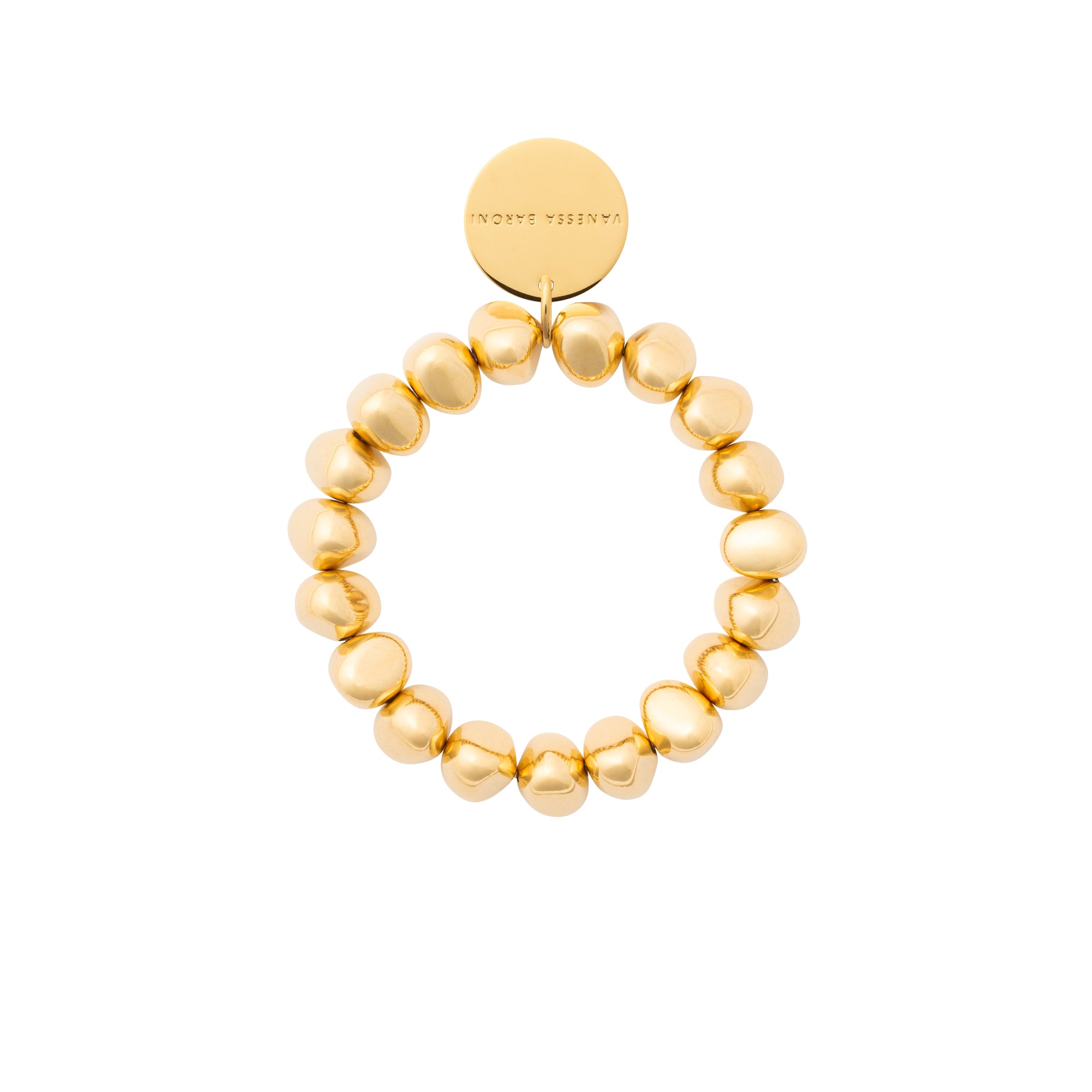 Mini Stone Flex Bracelet gold Vanessa Baroni