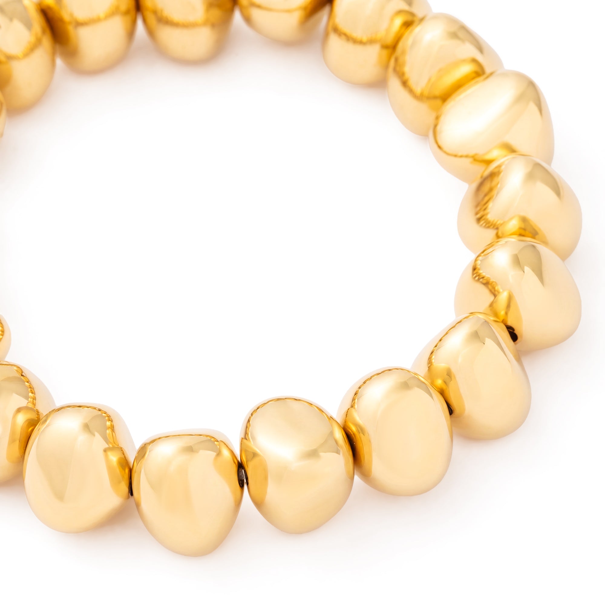 Mini Stone Flex Bracelet gold Vanessa Baroni