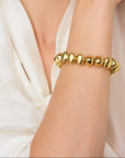 Mini Stone Flex Bracelet gold Vanessa Baroni