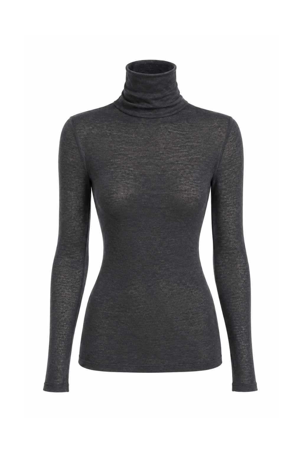 Pull chaussette laine/soie anthracite Interdee