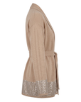 Cardigan Beige Kaschmir Interdee Sequins