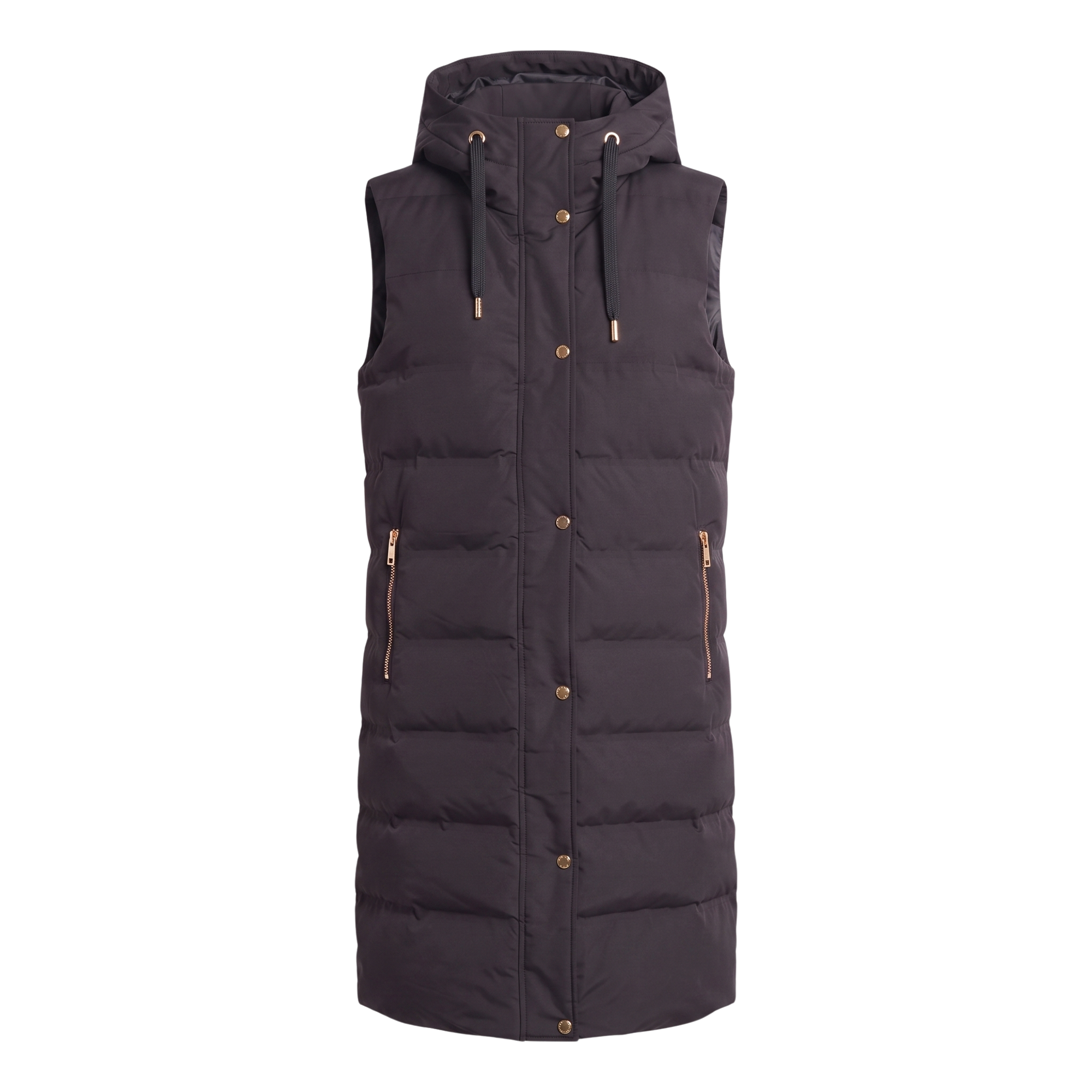 Doudoune sans manches Signature noir