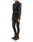 Gilet peu lainée marine Interdee
