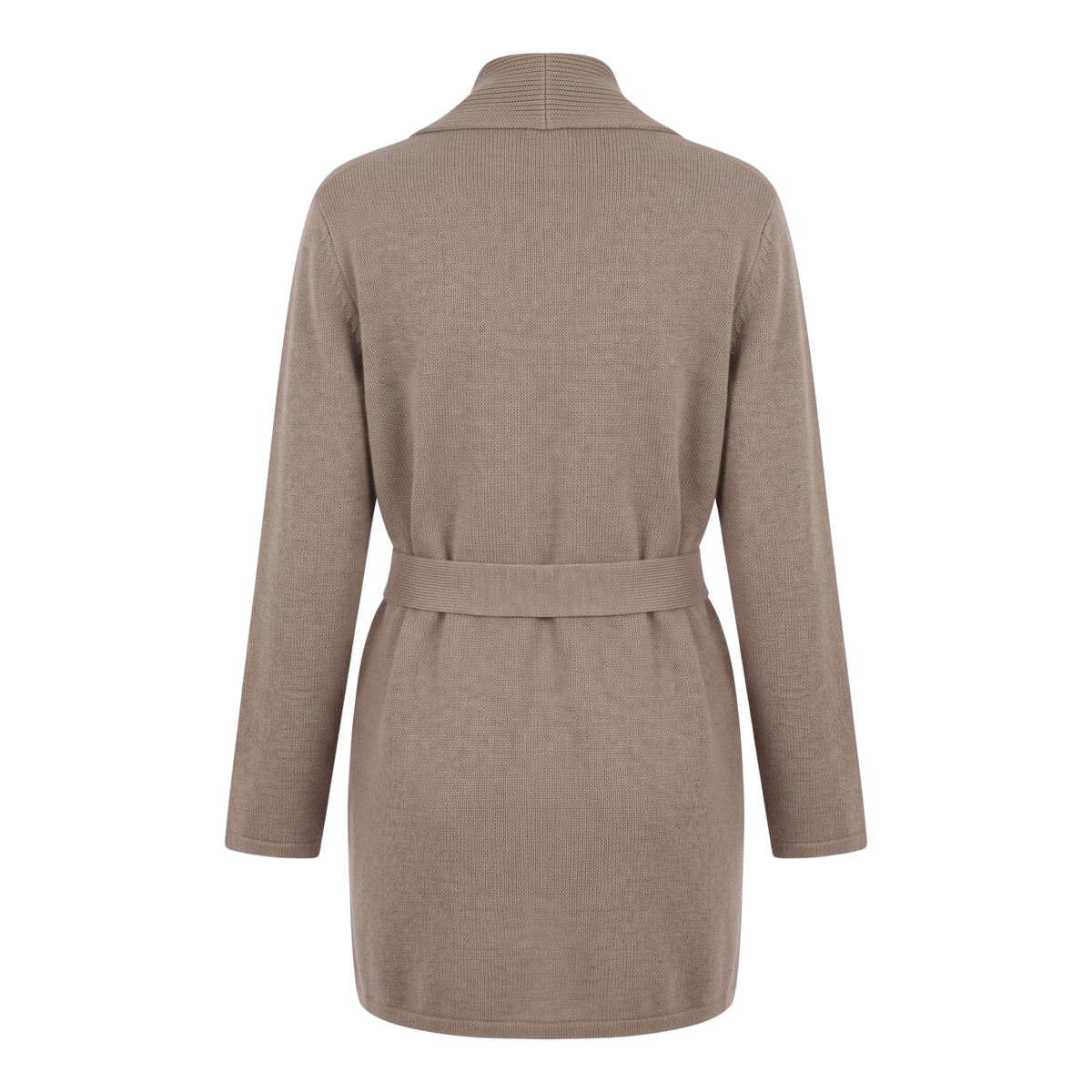 INTERDEE cardigan taupe laine cachemire