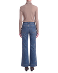 Jeans flaire denim baroque