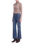 Jeans flaire denim baroque
