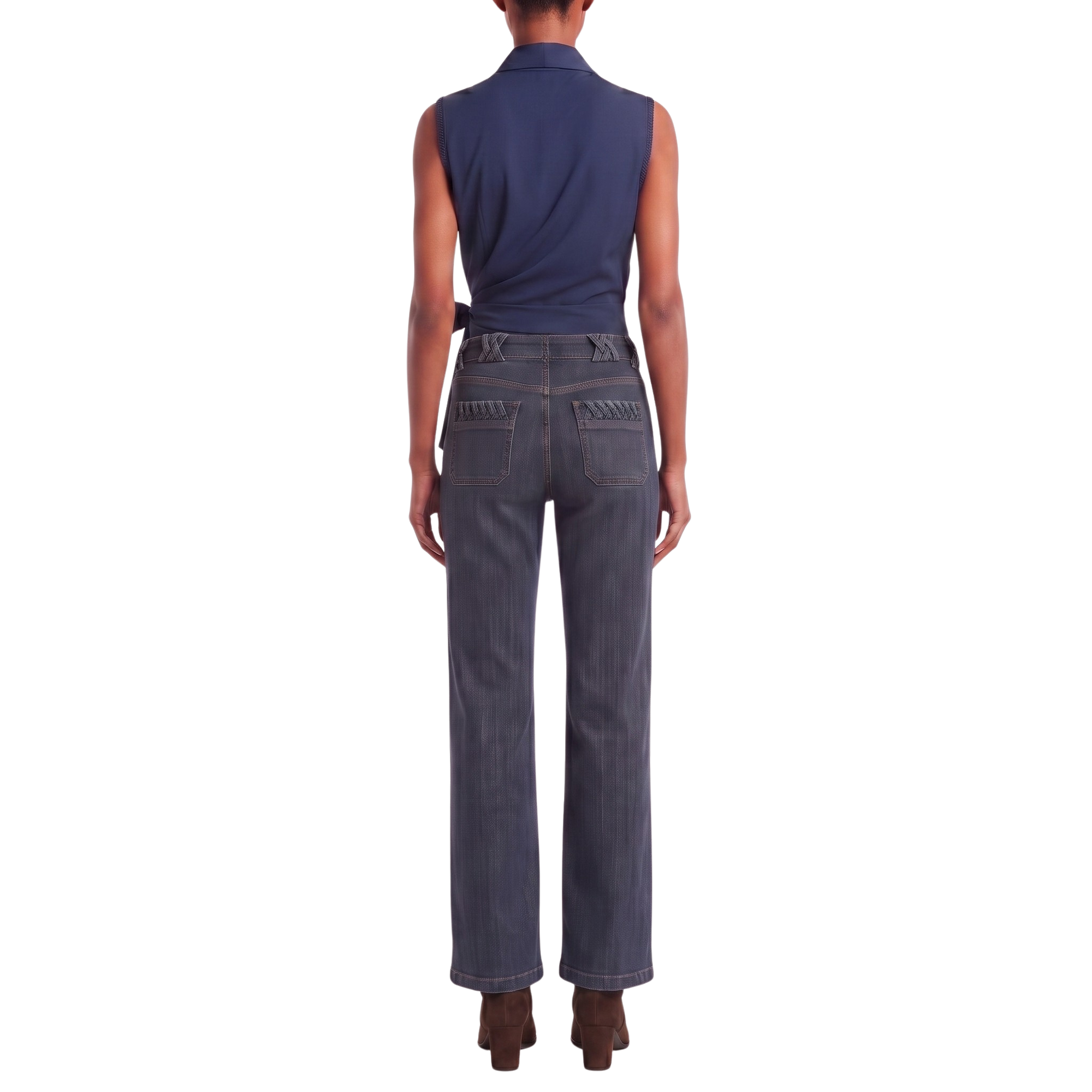 Jeans denim poches italiennes TRESSES