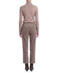 Taupe Corduroy Trousers Interdee