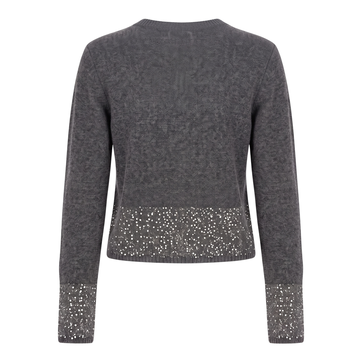 Pullover Anthrazit Kaschmir Interdee Sequins