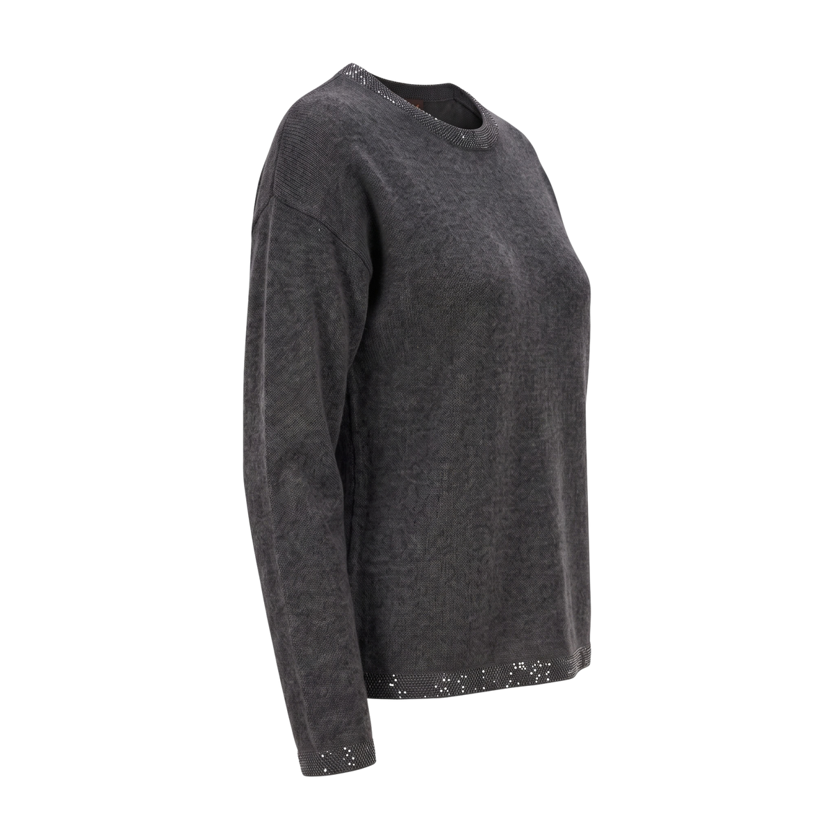 Pullover Anthrazit Kaschmir Interdee Sequins