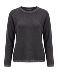 Pullover Anthrazit Kaschmir Interdee Sequins