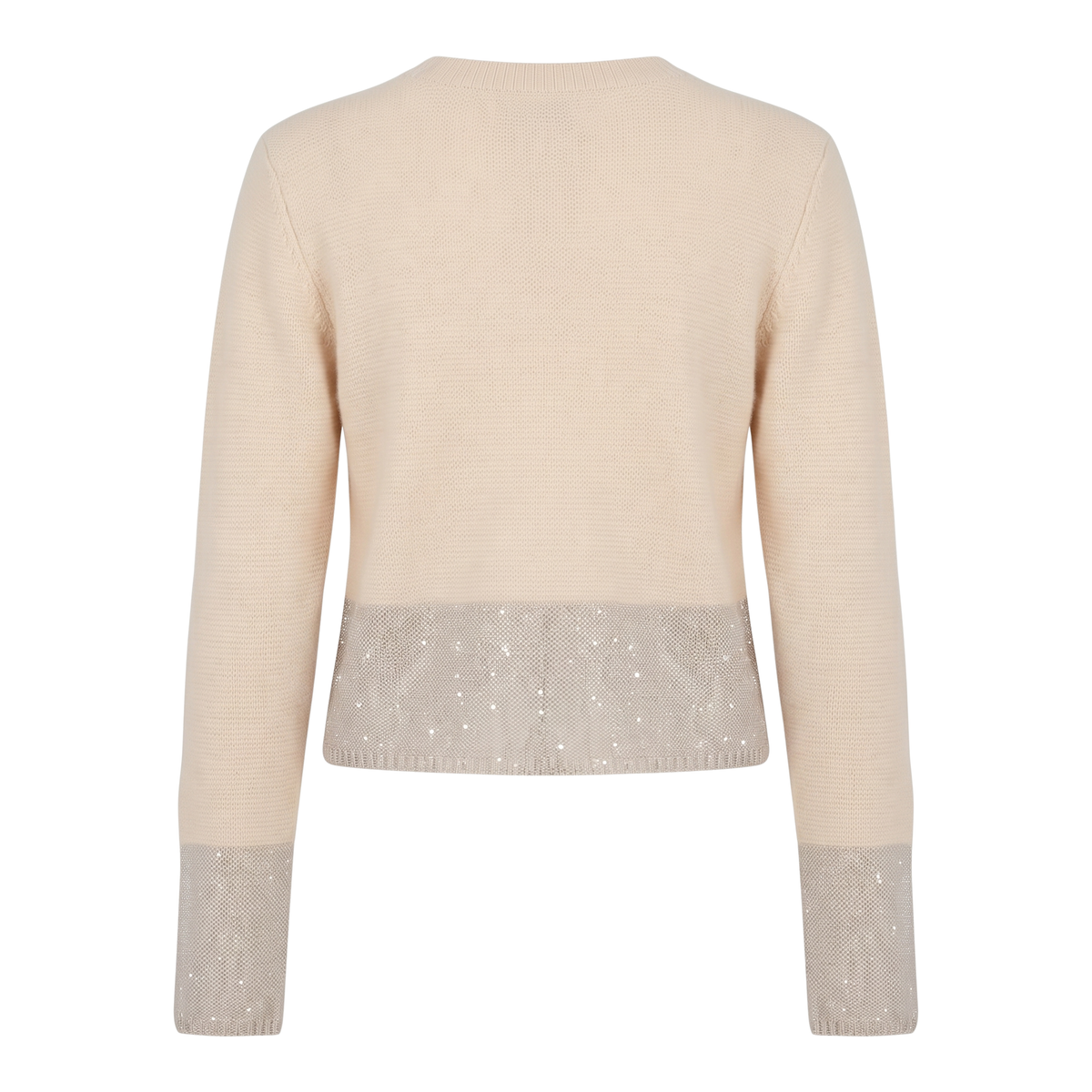 Pullover Beige Kaschmir Interdee Sequins