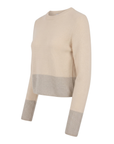 Pullover Beige Kaschmir Interdee Sequins