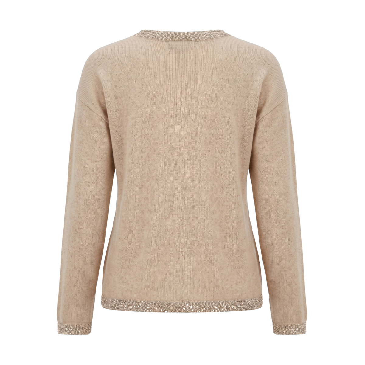 Pullover Beige Kaschmir Interdee Sequins