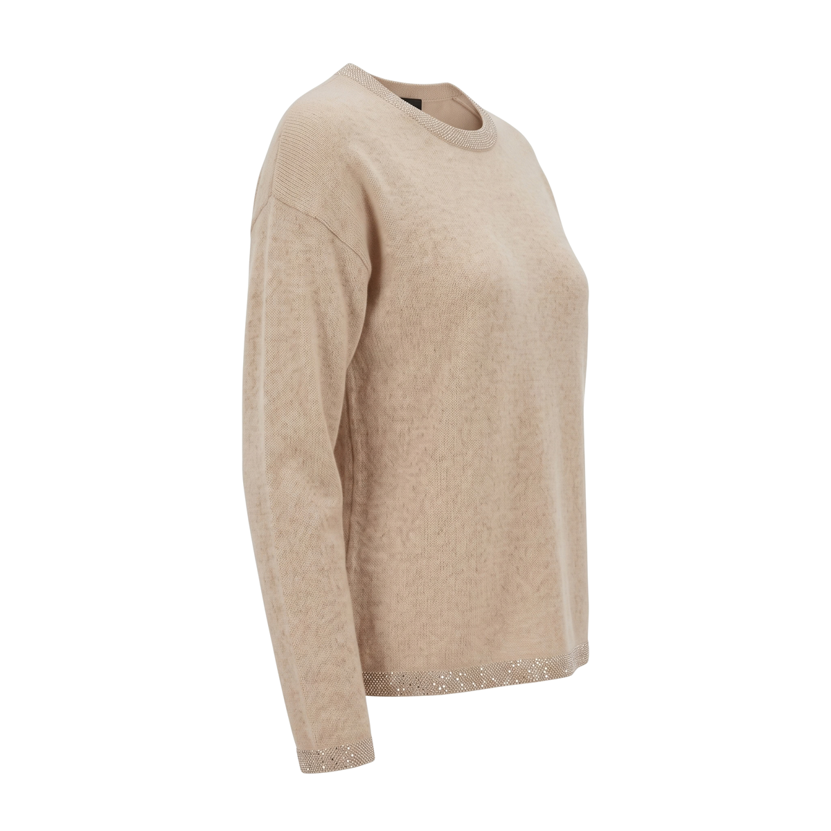 Pullover Beige Kaschmir Interdee Sequins