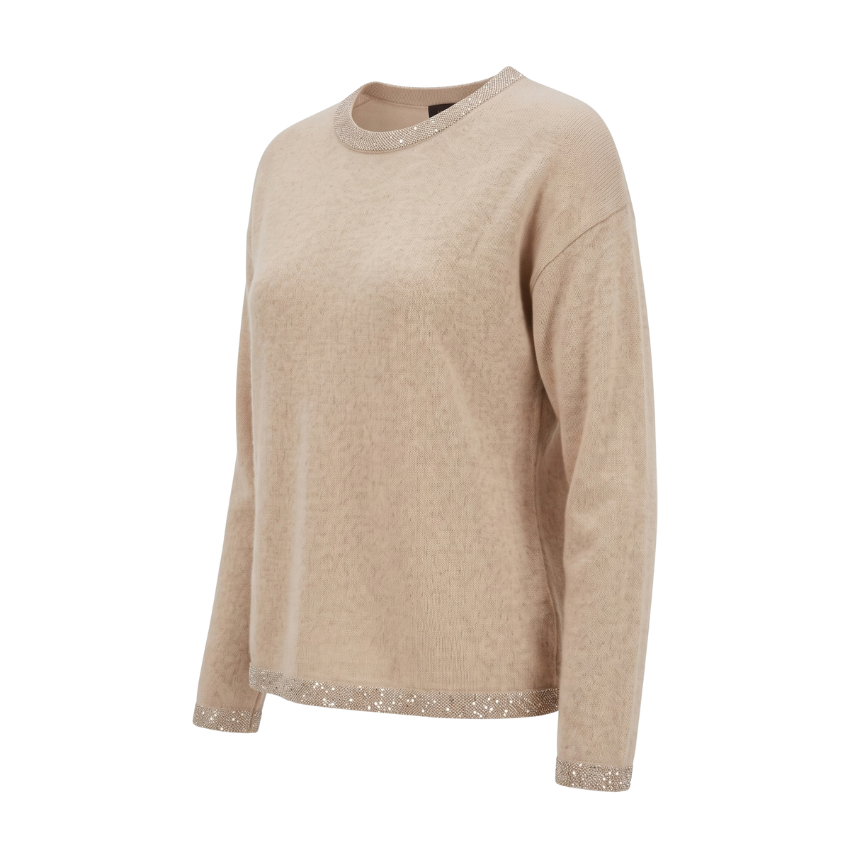 Pullover Beige Kaschmir Interdee Sequins