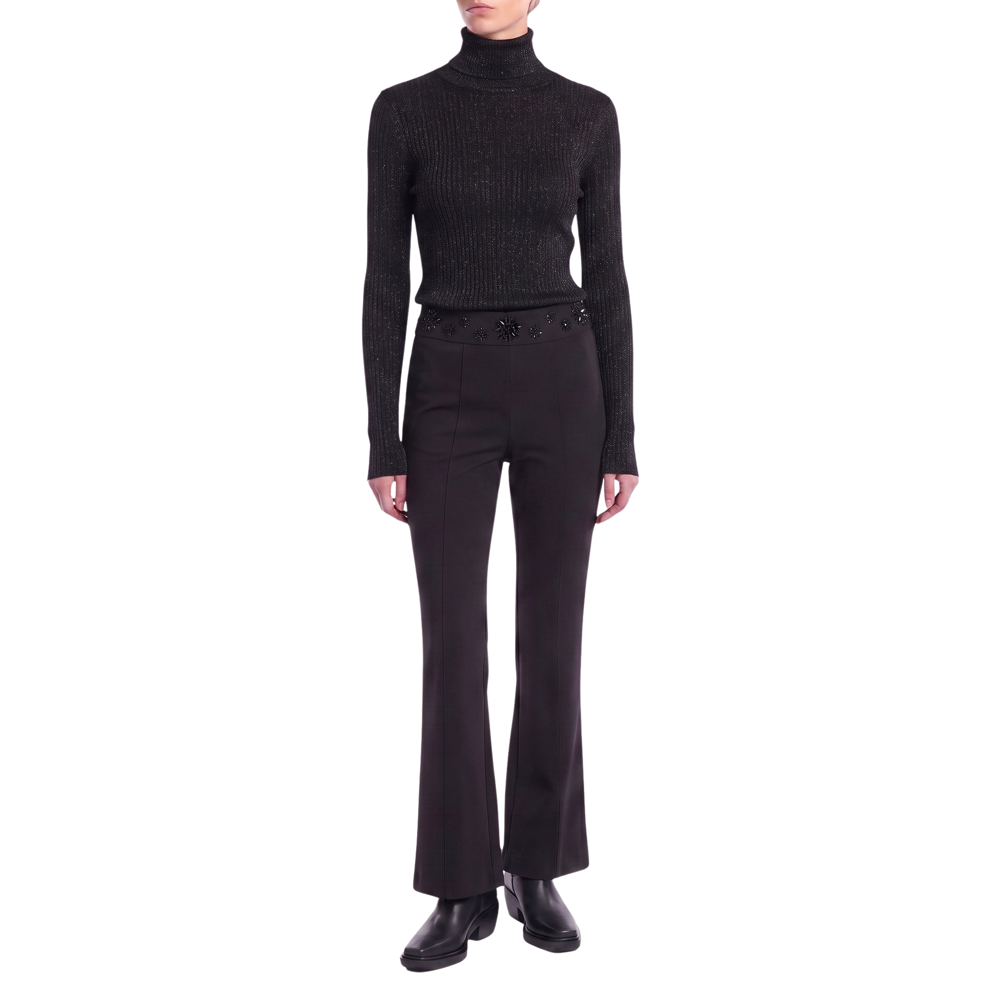 Pull chaussette noir Interdee
