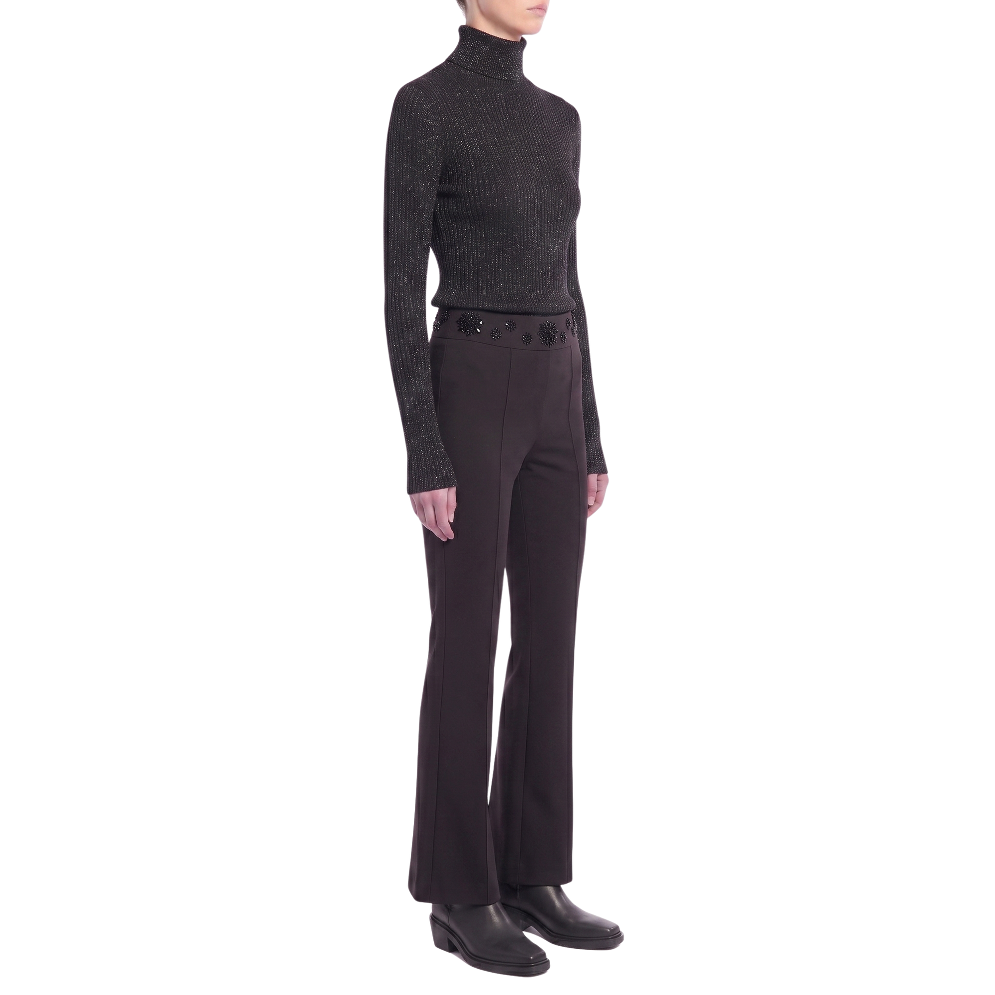 Pull chaussette noir Interdee