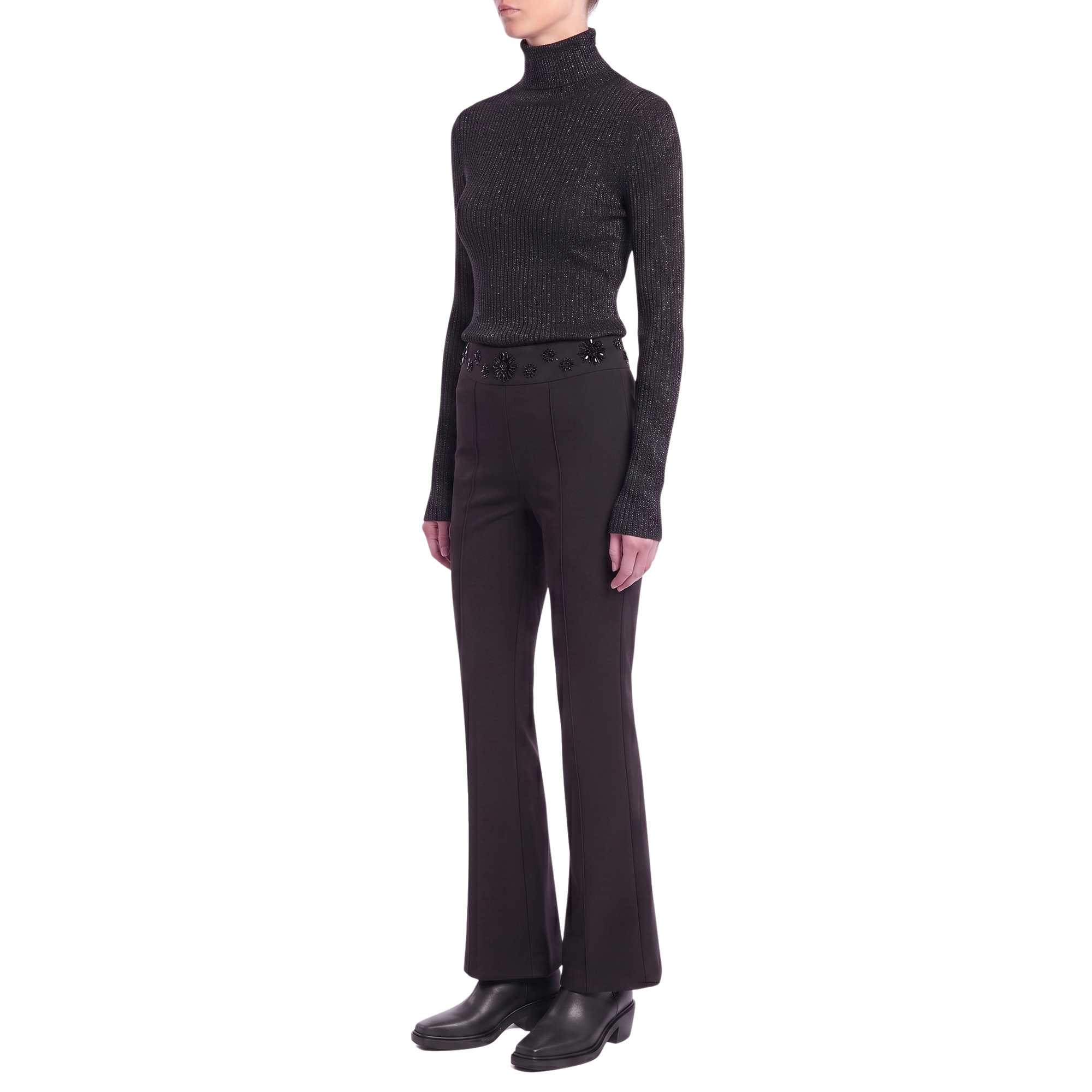 Pull chaussette noir Interdee