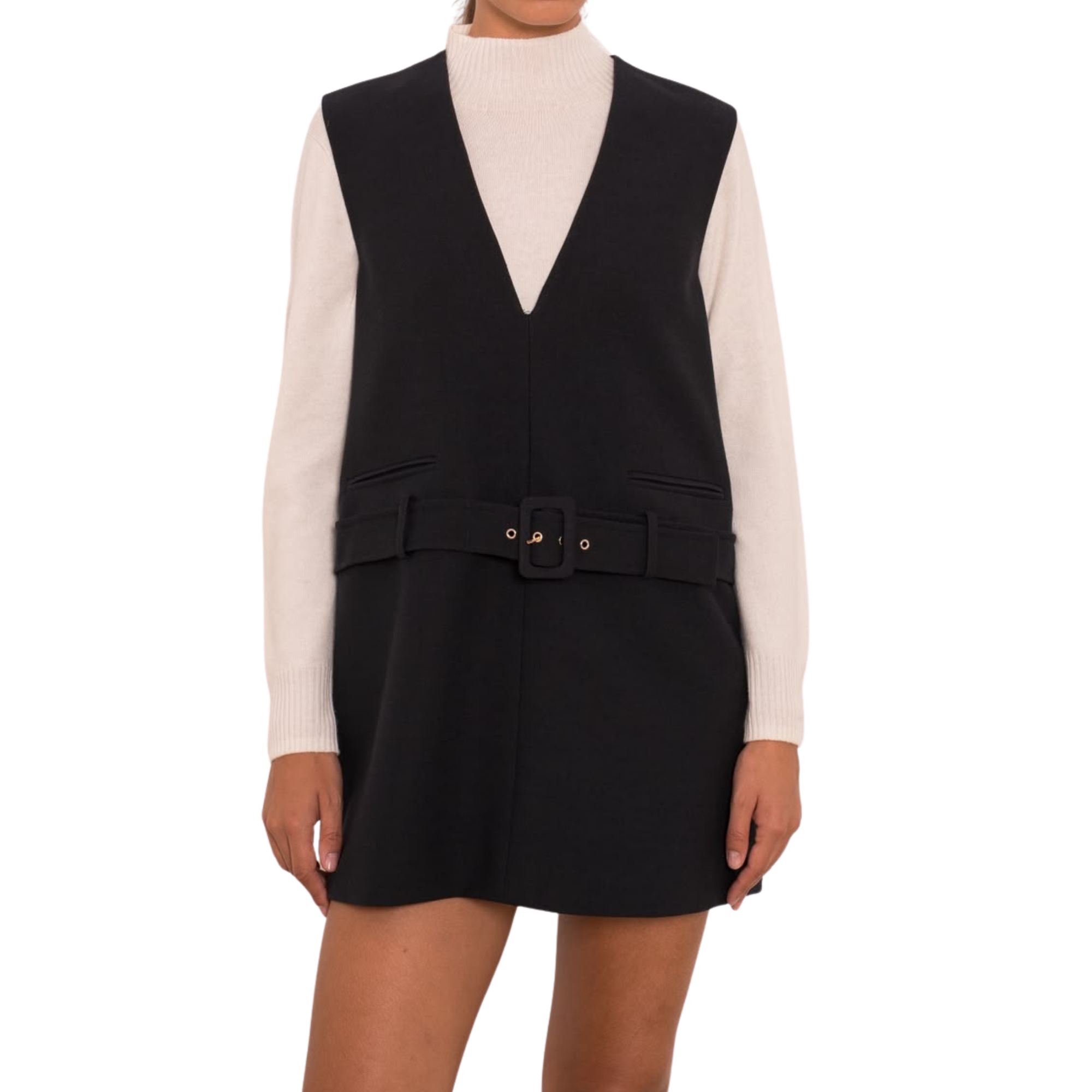 Robe chasuble marine