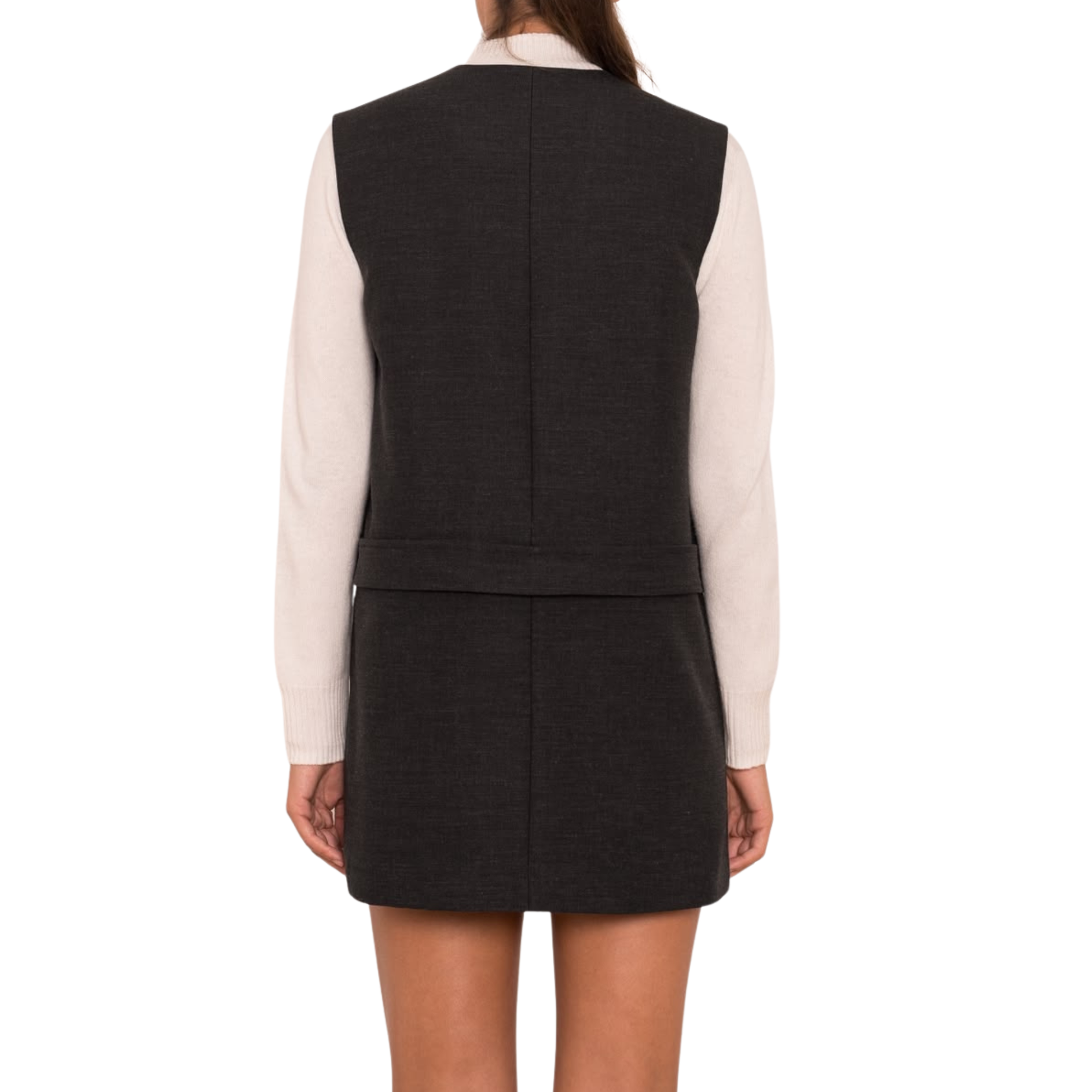Robe chasuble noir