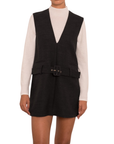 Robe chasuble noir