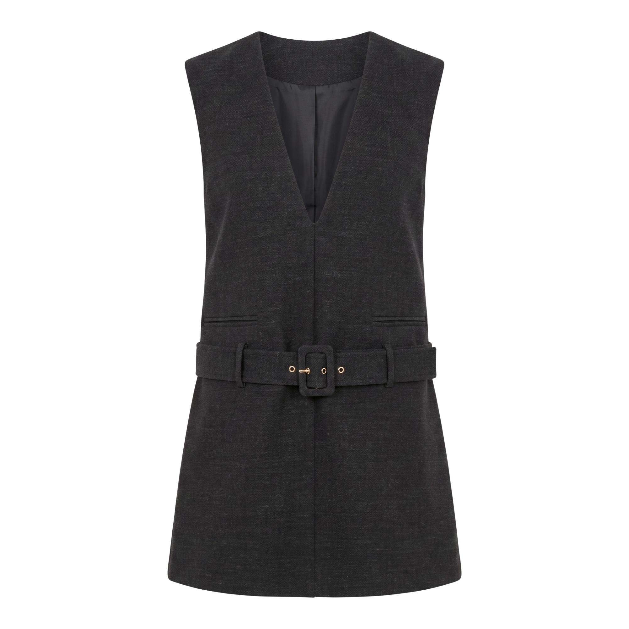 Robe chasuble noir